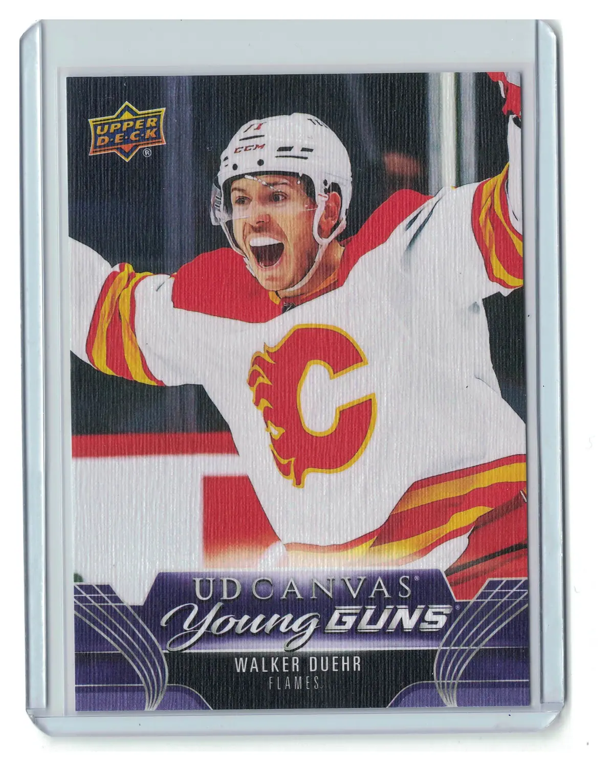 Walker Duehr UD Canvas Young Guns #C220 2023-24 Upper Deck Series 2 Hockey Card — front